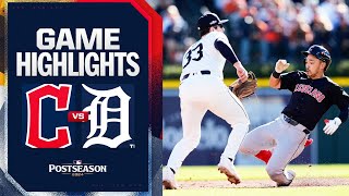 Guardians vs Tigers ALDS Game 3 Highlights 10924  MLB Highlights [upl. by Telrats]