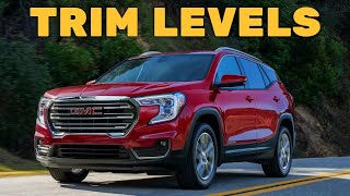 2024 GMC Terrain Trim Levels and Standard Features Explained [upl. by Ailuig]