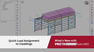 Quick Load Assignment to Claddings in ProtaStructure 2025 [upl. by Ashlan477]