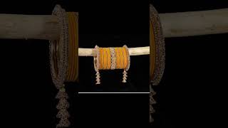 Bridal bangles designdulhan k liye choodiyanbangle set for brideshorts youtubeshorts ytshorts [upl. by Sokul496]