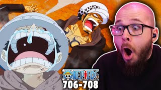 Doffy DISARMS Law One Piece REACTION [upl. by Notreb858]