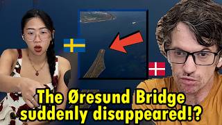 THE ØRESUND BRIDGE SURPRISED US SWEDEN amp DENMARK ARE CONNECTED [upl. by Aicelef]