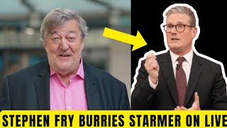 Fed Up Stephen Fry Slams Keir Starmer as a Disaster in Explosive Live TV Interview [upl. by Nylaf]