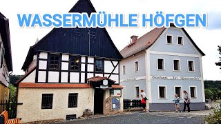 Die historische WASSERMÜHLE HÖFGEN  Wandern an der Mulde  Sachsen [upl. by Yvehc]