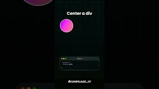 Css Centre A Div css animation centre programming codevlogscv trending youtubeshorts [upl. by Poulter313]