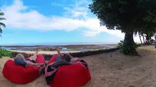 Relaxing at Crusoes Retreat Fiji [upl. by Leciram]