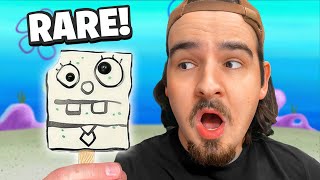 Opening Mystery SpongeBob Popsicle Figures Rare DoodleBob [upl. by Bullivant784]