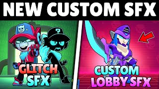 New Custom Lobby SFX Ideas in Brawl Stars  PART  1 spongebob [upl. by Gerome20]