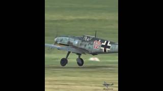 Messerschmitt Bf109 E4 quotRed 12quot Takeoff messerschmitt fighter luftwaffe avgeek warbirds [upl. by Neram359]