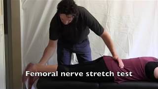 Femoral Nerve Stretch Test [upl. by Negeam]