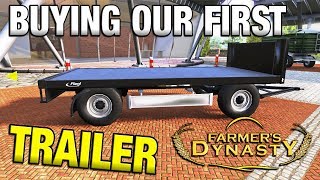 BUYING OUR FIRST TRAILER  Farmers Dynasty  Ep 8 [upl. by Bywaters917]