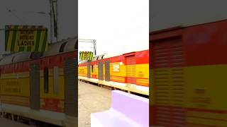 Antyodaya express bridgebuilding indianrailwayshighspeedtrain alltypesoflocomotiveindianrailway [upl. by Cordeelia]