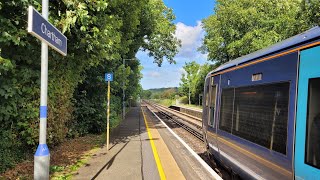 Chartham Railway Station With Southeastern Class 375 EMU Train Service Departing 1462024 [upl. by Retrak]