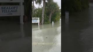 sanibelisland recommended viralvideo hurricanehelene Sanibel Island neighborhood flooding [upl. by Towney]