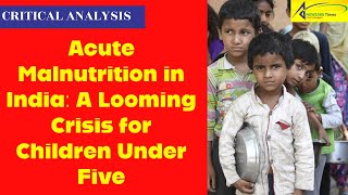 The Surprising Truth About Acute Malnutrition in Children Under Five [upl. by Morie]