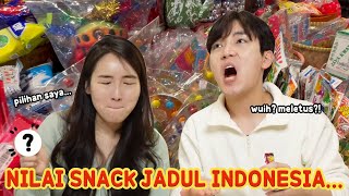 REAKSI KAGET KAKAK ADIK KOREA DENGAN SNACK JADUL INDONESIA [upl. by Kama135]