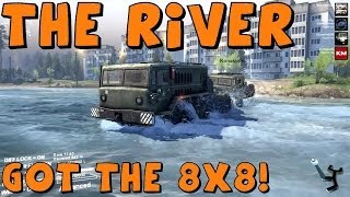 Spin Tires  Multiplayer  The River  With Gunner AR12 and Kona Part 3 [upl. by Vastah902]