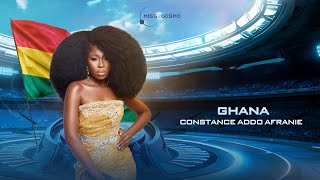 CONSTANCE OHEMAA AFRANIE  INTRODUCTION VIDEO  MISS COSMO GHANA 2024 [upl. by Cicely]