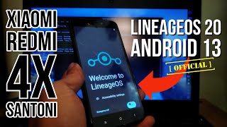 Saya Flash ROM LineageOS 20 Official pada Ponsel Tua Xiaomi Redmi 4X [upl. by Cailly]