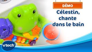 Célestin chante dans le bain  Et bébé devient la star du bain  VTech [upl. by Marlo]