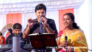 Wedding Reception Kerala  Malayalam Song  Poonkatte Poyi Chollamo  Anup N Lalloo [upl. by Cindelyn]