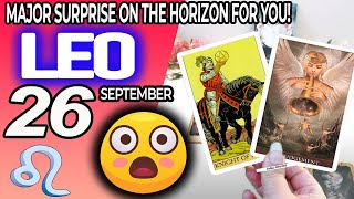 Leo ♌️😲MAJOR SURPRISE ON THE HORIZON FOR YOU❗️💖 horoscope for today SEPTEMBER 26 2024 ♌️ leo tarot [upl. by Chip917]