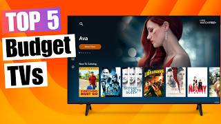 5 Best Budget TVs of 2024  High Quality Low Price [upl. by Routh]