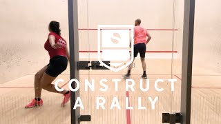 Squash TipsampTricks How to construct a rally [upl. by Daiz]