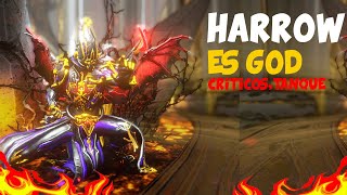 BUILD HARROW PRIME  LOS CRITICOS SON UNA GOZADA  WARFRAME [upl. by Kristen]