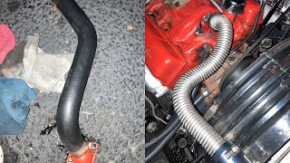 Chrome radiator hose upgrade [upl. by Mccallion205]