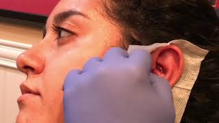 Daith Piercing Procedure by Luis Garcia [upl. by Marola]