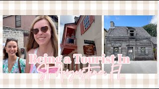 St Augustine FL Vlog  Getting the local treatment of where to eat and sight see in this city [upl. by Hanafee708]