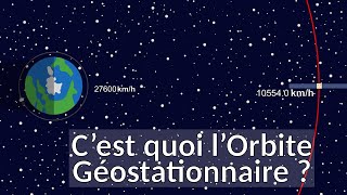 Cest quoi lorbite géostationnaire [upl. by Chapland]