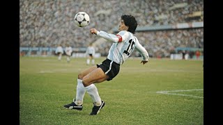 Diego Maradona Amazing Skills Dribbling amp Best in History [upl. by Aray]