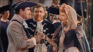 Treasure amp treachery on the high seas Captain Kidd 1945 Colorized  HD Quality  Subtitles [upl. by Kcired]