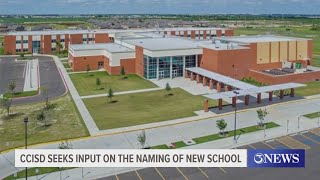 CCISD seeks input on the naming of new middle school [upl. by Hasina]