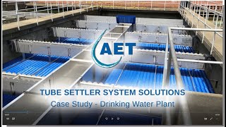 AET tube settler I plate settler I lamella clarifier systems  reference tutorial [upl. by Ecirtra]