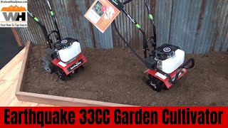 Earthquake 33CC Garden Cultivator Tiller 31452 To Easily Work Up The Soil  Weekend Handyman [upl. by Martreb]