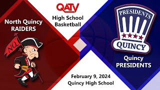 LIVE North Quincy vs Quincy Basketball February 9 2024 [upl. by Rianon122]