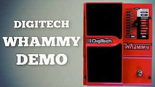 Digitech Whammy 4th Gen Demo [upl. by Laira]