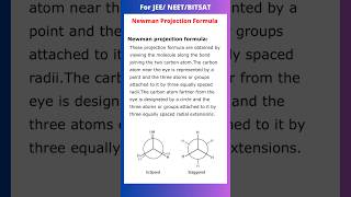 Newman projection formula  alkanes  conformational isomerism  organic chemistry [upl. by Aniram]