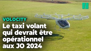 Ces taxis volants seront bien « au rendezvous » des JO de Paris 2024 [upl. by Darcia]