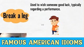 30 Super Common American English Idioms to Sound Like a Native Speaker [upl. by Rufus]