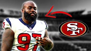 49ers Add Another DT Trading With Texans 👀 [upl. by Leo]