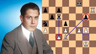 Capablanca teaches Tartakower about king amp rook synergy [upl. by Adnorat]