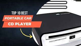 Top 10 Best Portable Car CD Player [upl. by Rhys740]