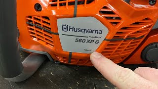 NEU Husqvarna 560 xpg Mark 2 Test [upl. by Hasile]