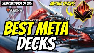 Best MTG Standard Best of One Decks Tier 1 Decks to Reach Mythic Rank [upl. by Froma]