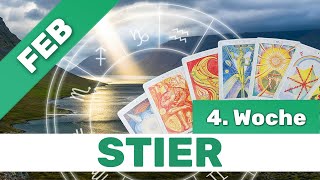 Stier♉ KW 8 19Februar  25Februar 24  Ein mutiger Schritt  Tarot Horoskop Orakel Zukunft [upl. by Tiphani]