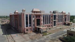 Medical college churu  churu rajasthan  Dron view [upl. by Albina]